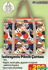 PİERRE CARDİN İZOLASYONLU PİKNİK ÇANTASI 15 L indirimli fiyat PİERRE CARDİN İZOLASYONLU PİKNİK ÇANTASI 15 L fiyat ve kampanya bilgisi
